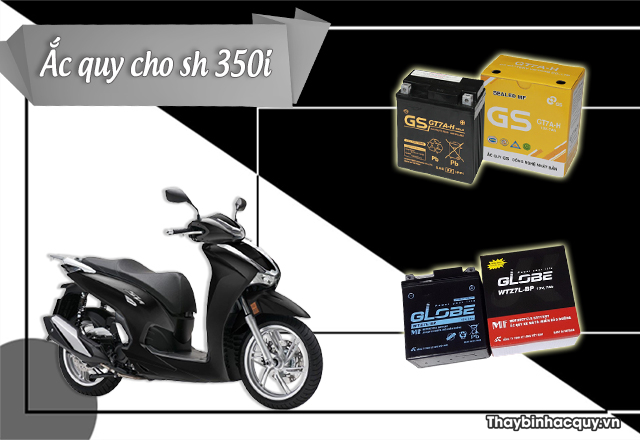 Thay bình ắc quy xe sh350i giá bao nhiêu loại nào tốt - 1