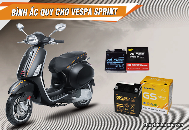 Thay bình ắc quy xe sprint giá bao nhiêu loại nào tốt - 1