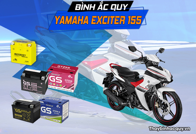 Khi nào cần thay bình ắc quy xe yamaha exciter 155 - 1