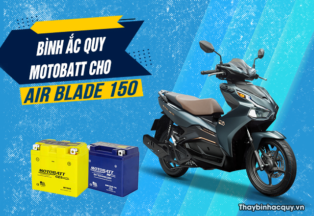 Thông số kích thước bình ắc quy xe air blade 150 - 3