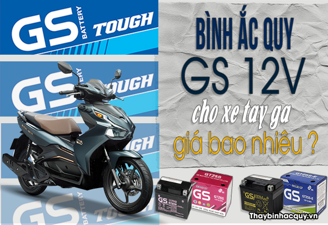 Nơi bán bình gs 12v cho xe tay ga uy tín tại ninh kiều cần thơ - 4